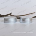 High-End Oxidized Silver Cosmetics Cream Jar